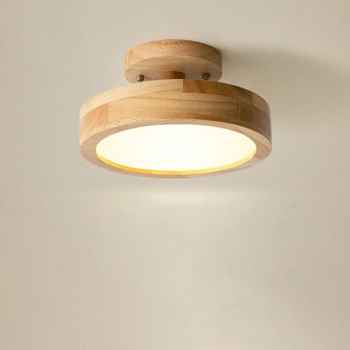 Nordic Circulaire LED Semi-Opbouw Plafondlamp