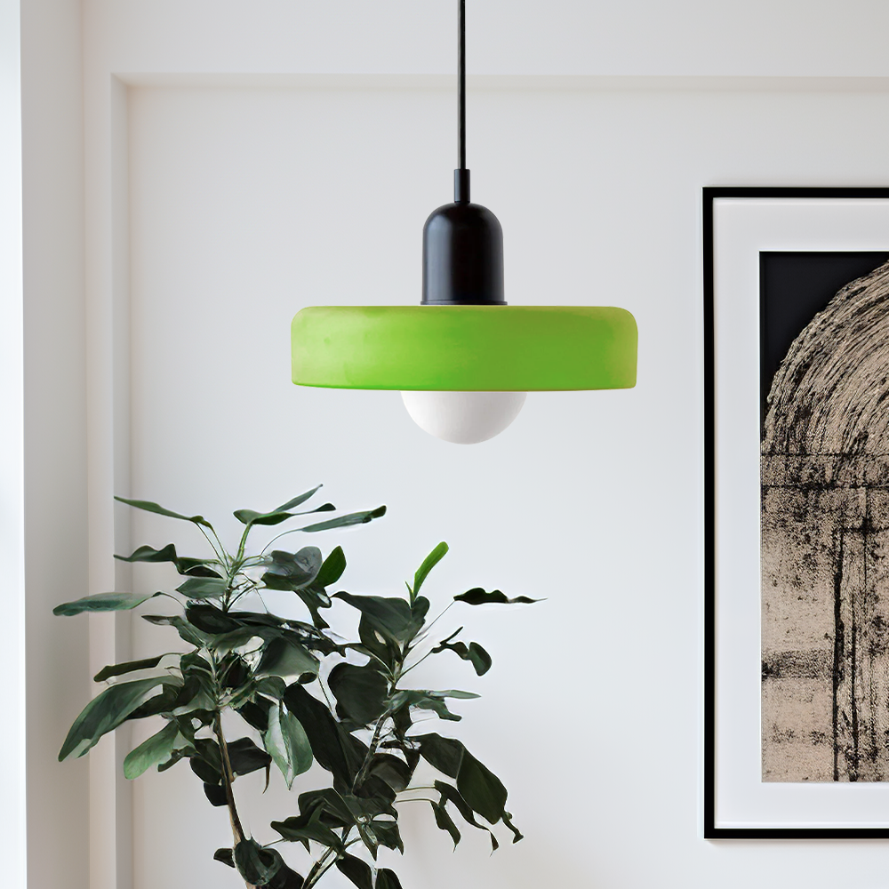 Modern kunst decor Bauhaus glazen hanglamp