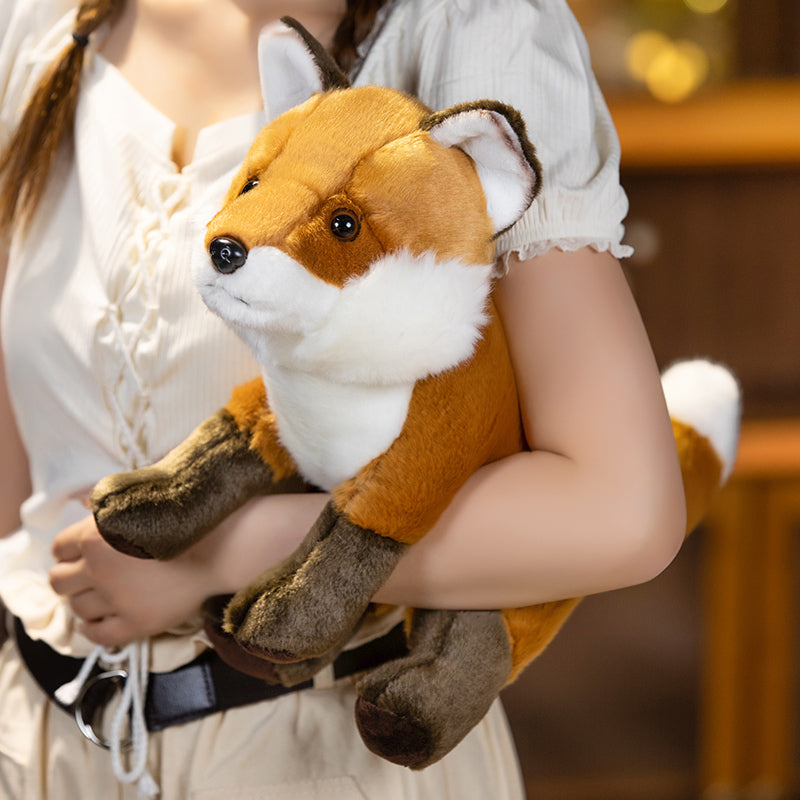 Fox Plush Teddy Bear Stuffed Animal Toy Doll