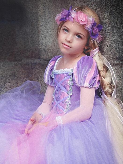 Rapunzel prinsessenjurk