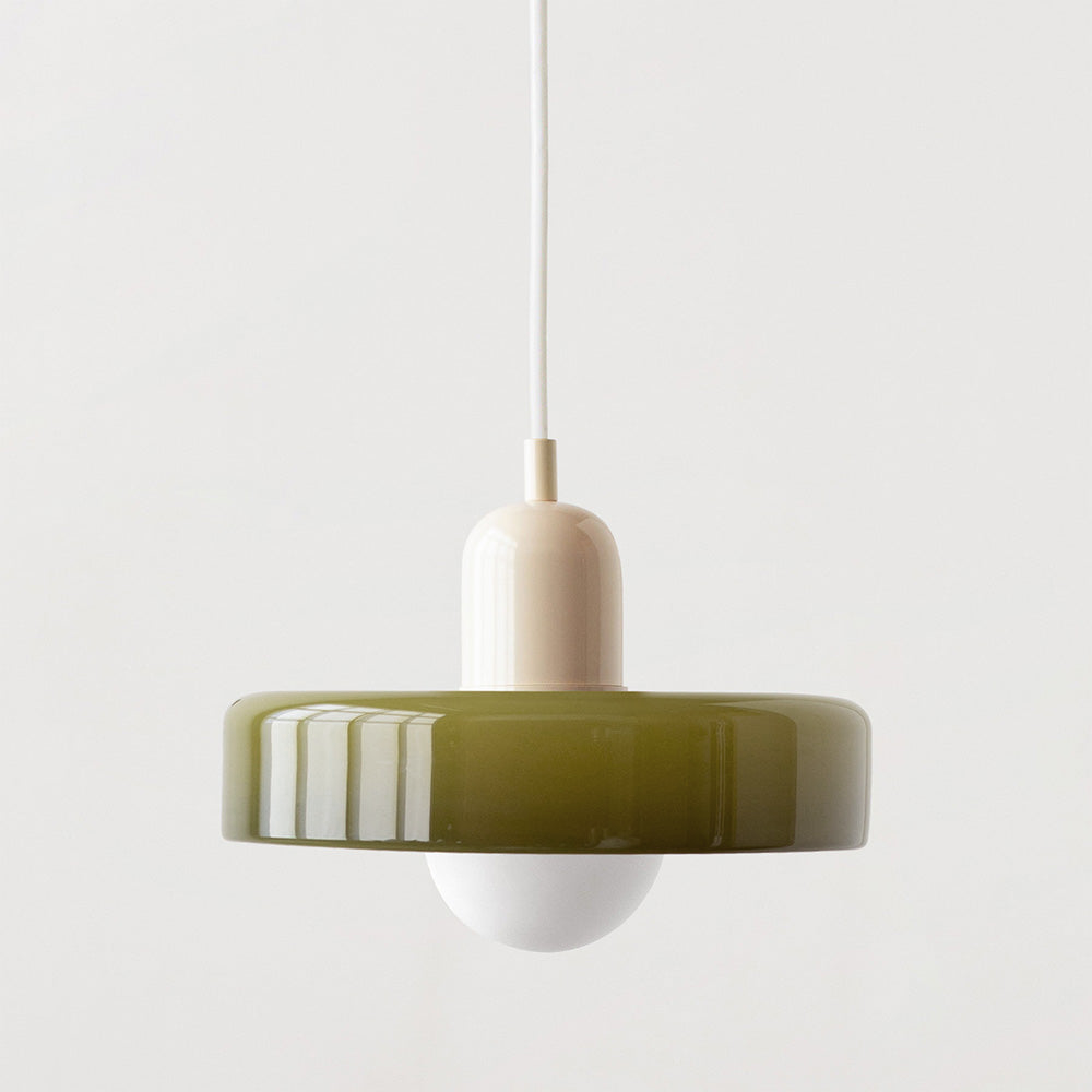 Modern kunst decor Bauhaus glazen hanglamp