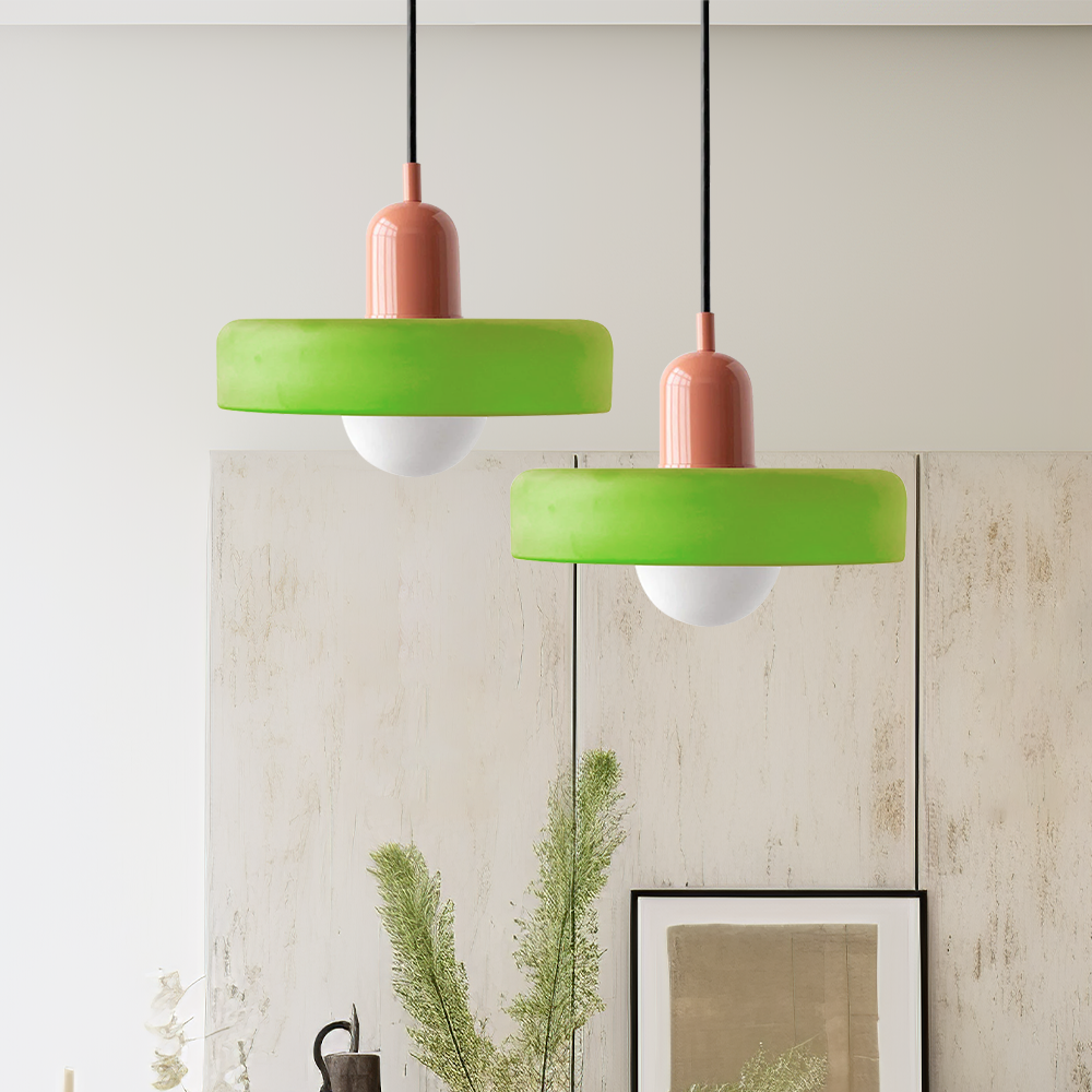 Modern kunst decor Bauhaus glazen hanglamp