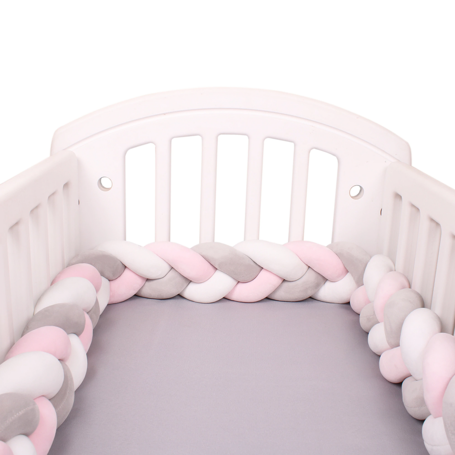 Airflow Cot Bumper Set - Cushioned Safety Bumpers for Toddler Cribs & Beds