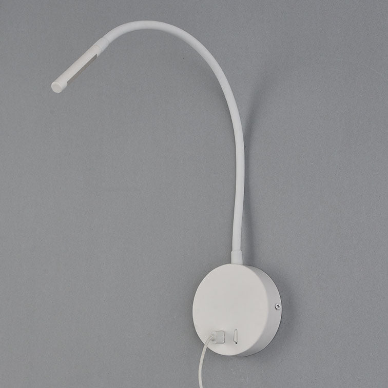 Minimalistische USB-oplaadbare siliconen spotlight LED leeswandlamp