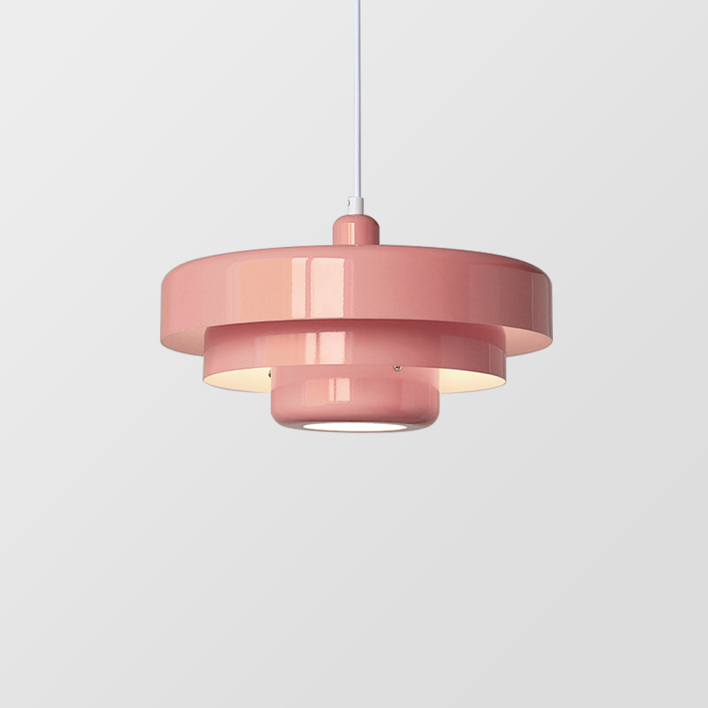 Middeleeuwse ijzeren retro enkele kop Bauhaus hanglamp