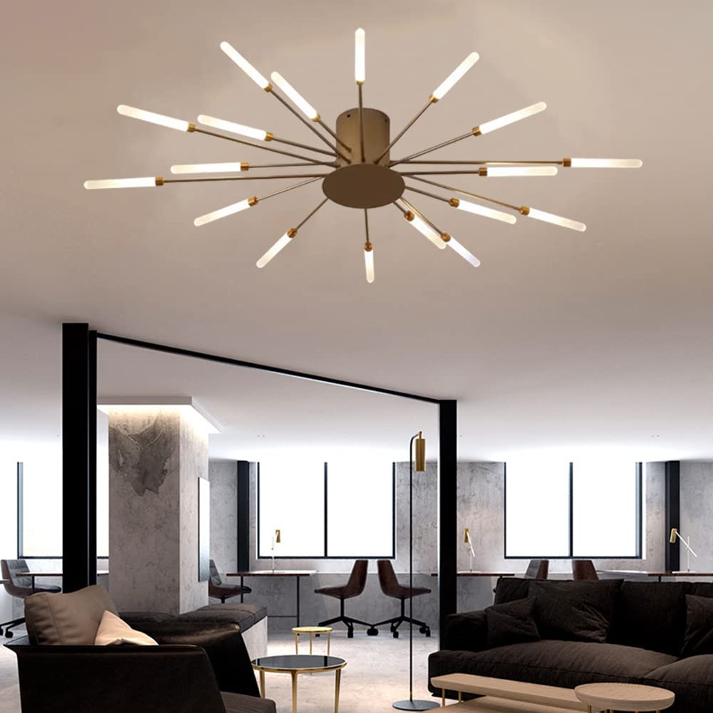 Opbouw plafondlamp Vuurwerk | Woonkamer/Slaapkamer
