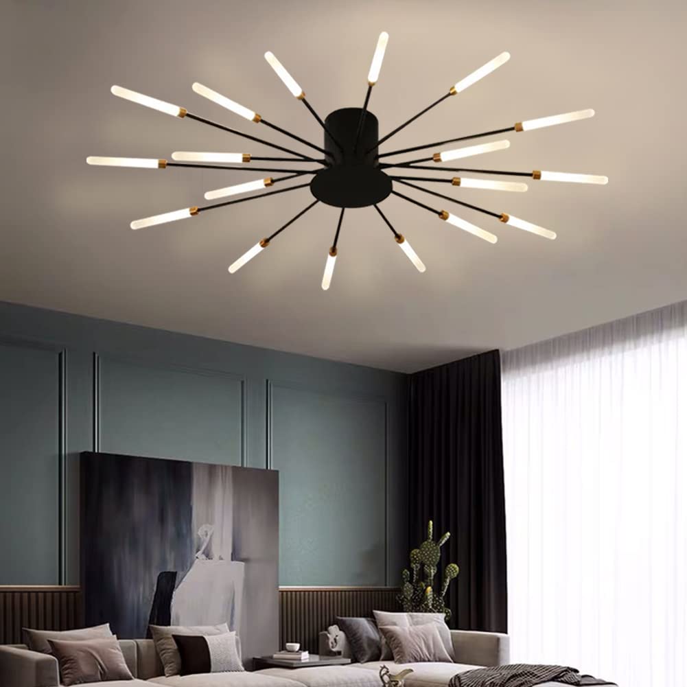 Opbouw plafondlamp Vuurwerk | Woonkamer/Slaapkamer