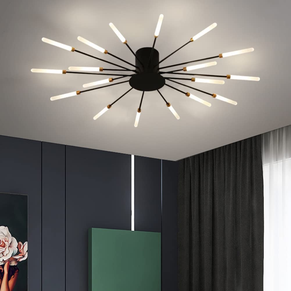 Opbouw plafondlamp Vuurwerk | Woonkamer/Slaapkamer