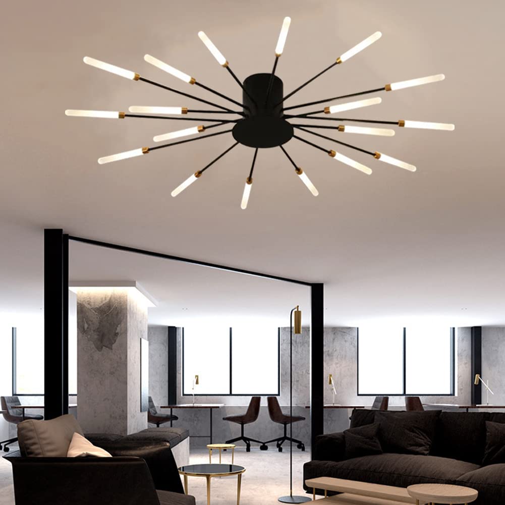 Opbouw plafondlamp Vuurwerk | Woonkamer/Slaapkamer