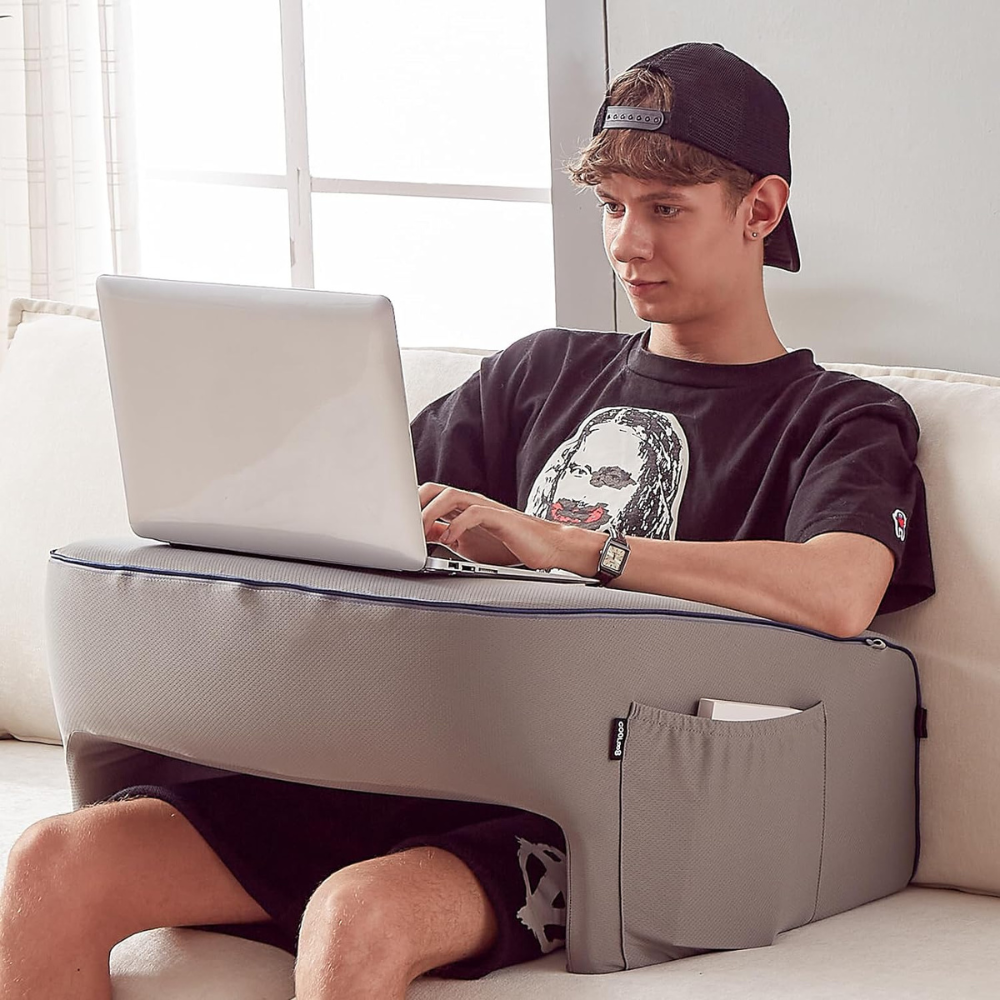 Lesekissen-Laptoptisch fürs Bett