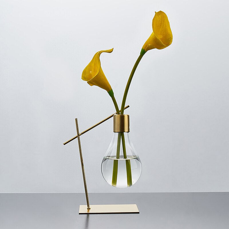 Esthetische Lampbol Plantenvaas