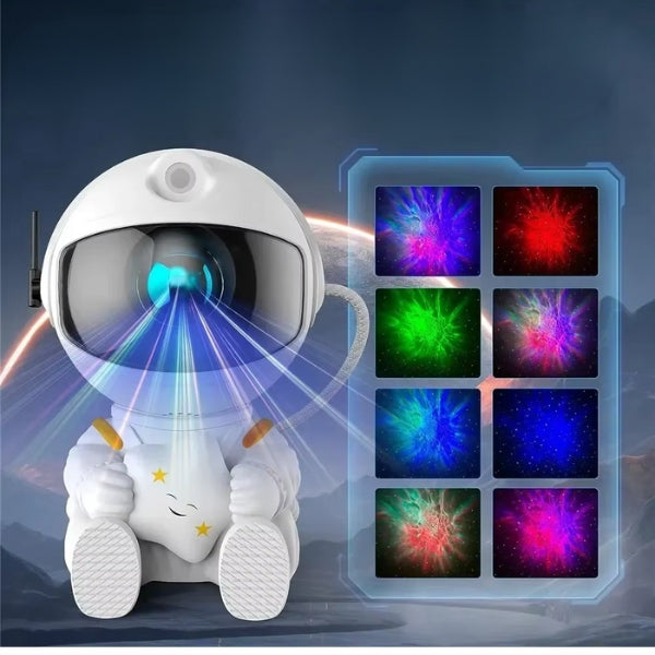 Astronaut Projector Galaxy Night Light β Nebulosa Lamp Starry Sky for Kids or Adults