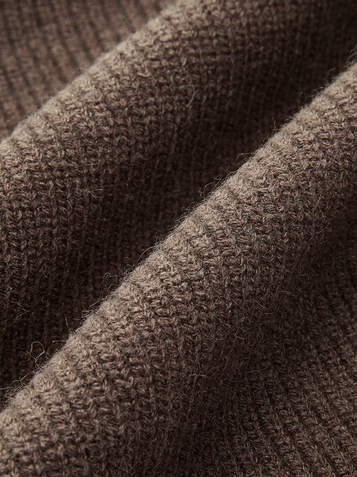 2 in 1 gerippter Pullover mit Ausschnitt