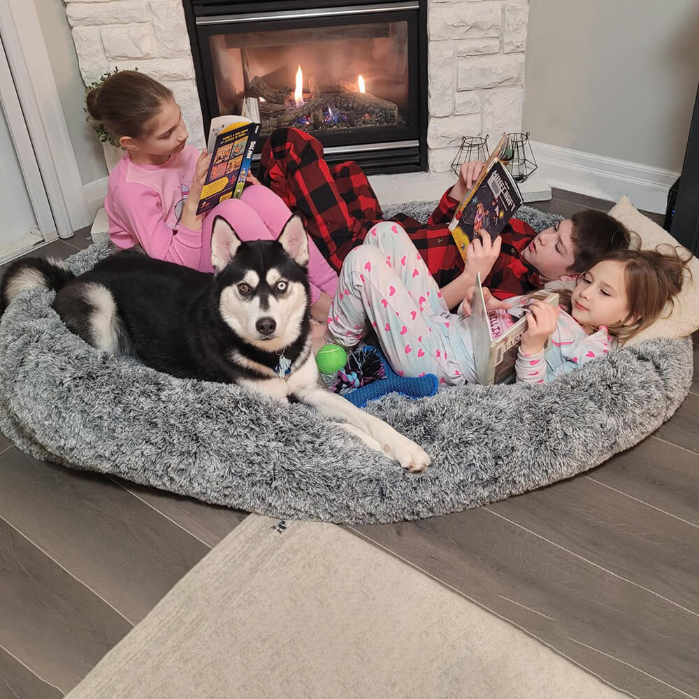 Luxe Super Groot Dieper Slapen Ovaal Bed Mens Hond Bed