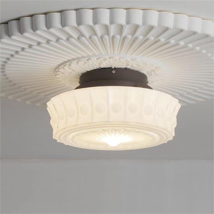 Artistieke vintage koepelplafondlamp