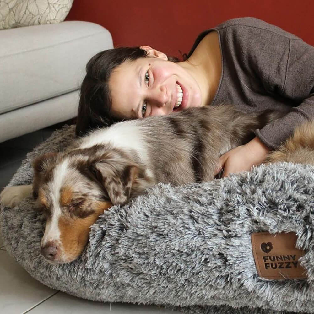 Luxe Super Groot Dieper Slapen Ovaal Bed Mens Hond Bed