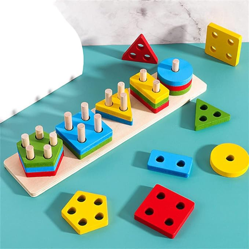 Interactief Montessori Houten Speelgoed voor Kinderen