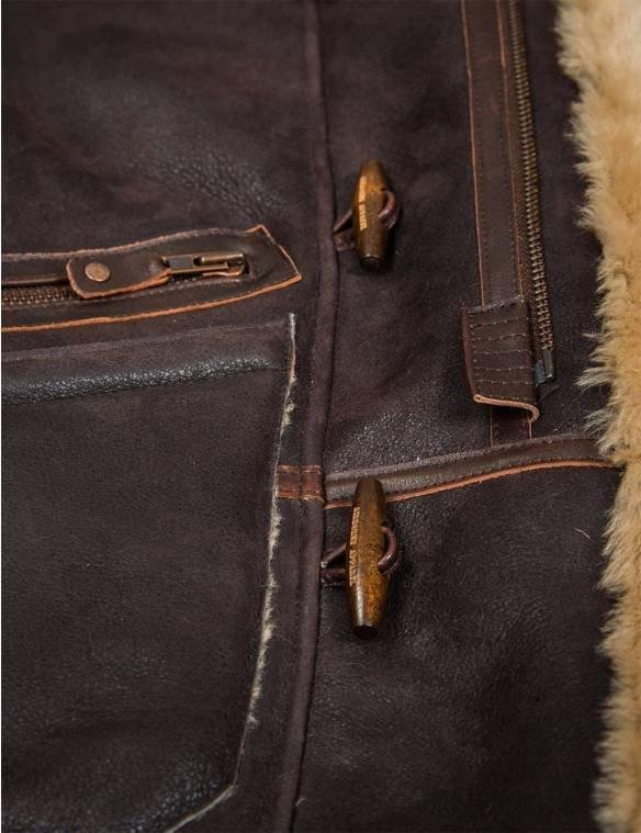 Jas Piloot Van Schapenvacht B-7 Arctic Parka