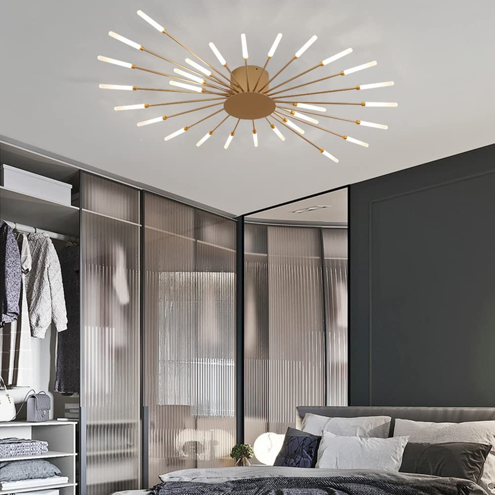 Opbouw plafondlamp Vuurwerk | Woonkamer/Slaapkamer