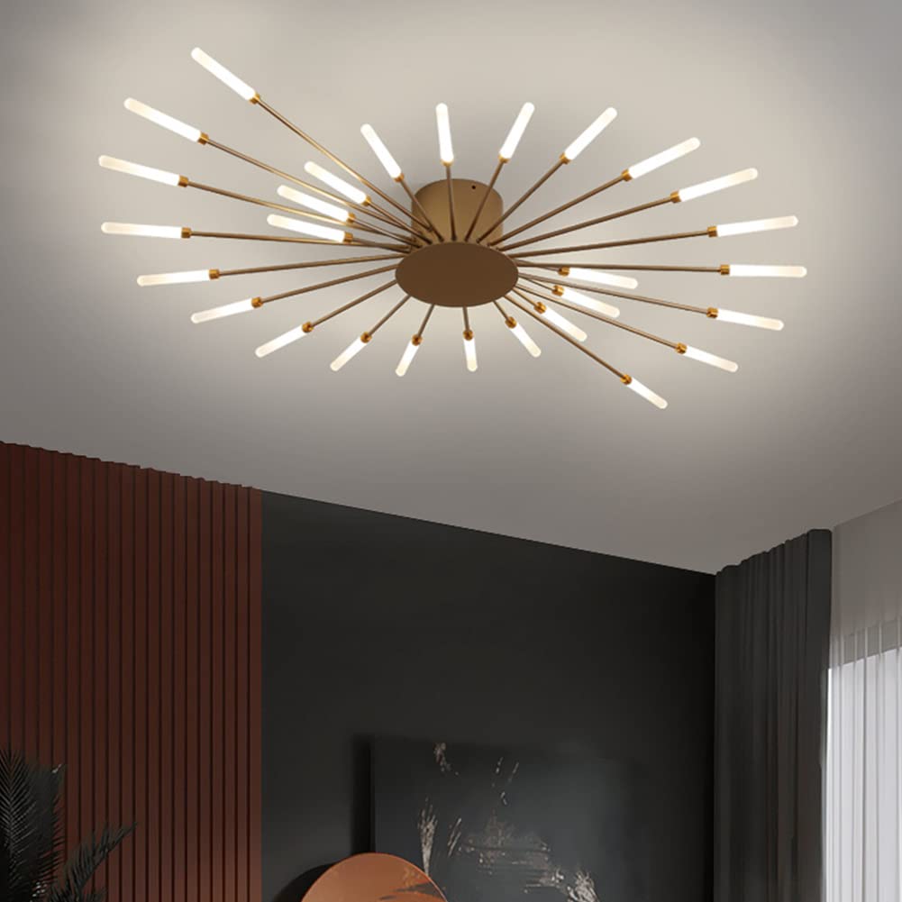 Opbouw plafondlamp Vuurwerk | Woonkamer/Slaapkamer