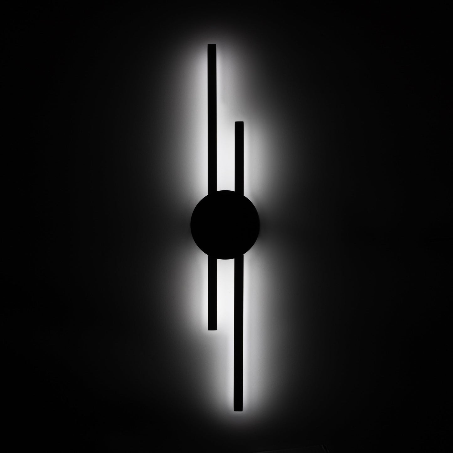 Lineaire minimalistische wandlamp