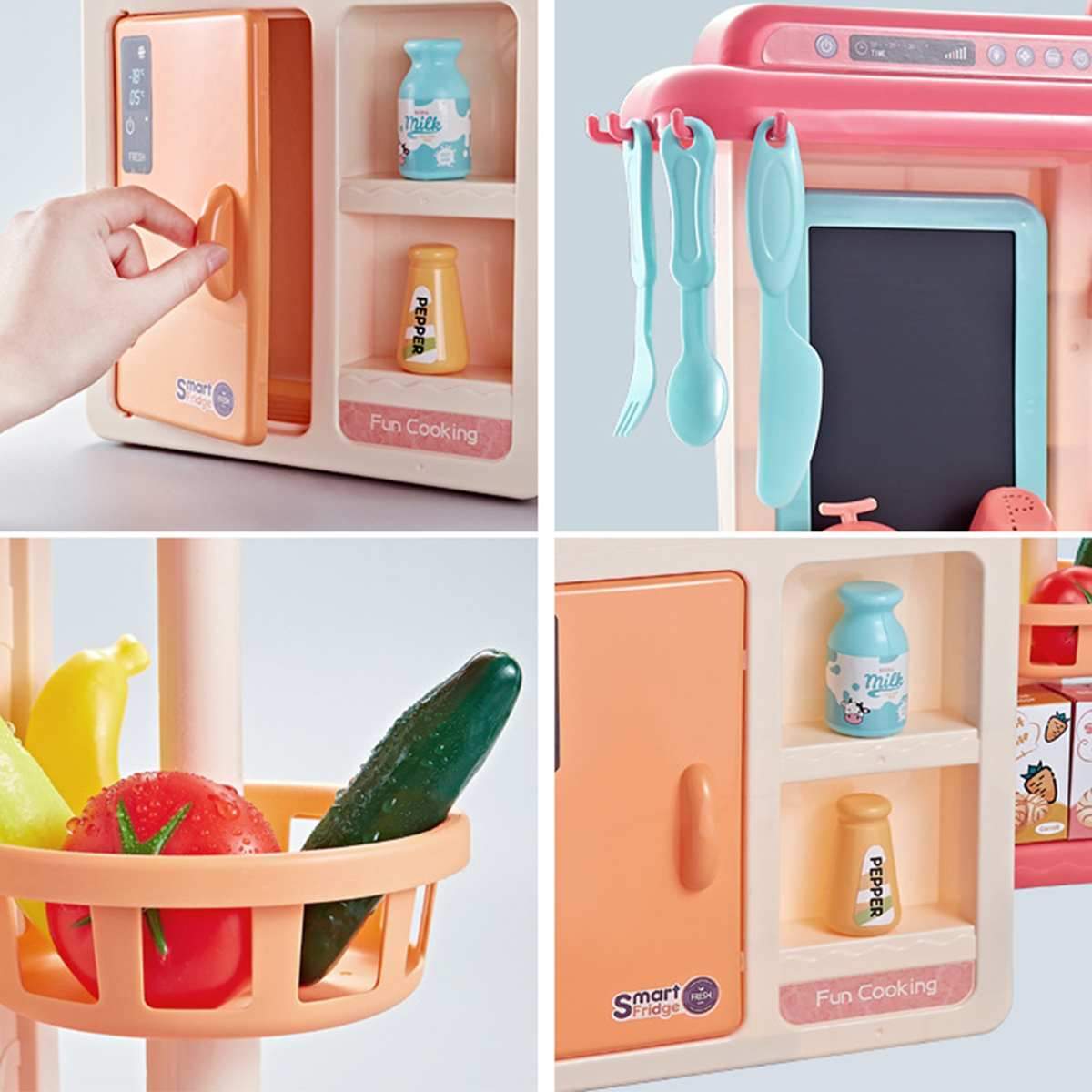 Keukenspeelgoed Set - Kinderkeuken 23 Stuks