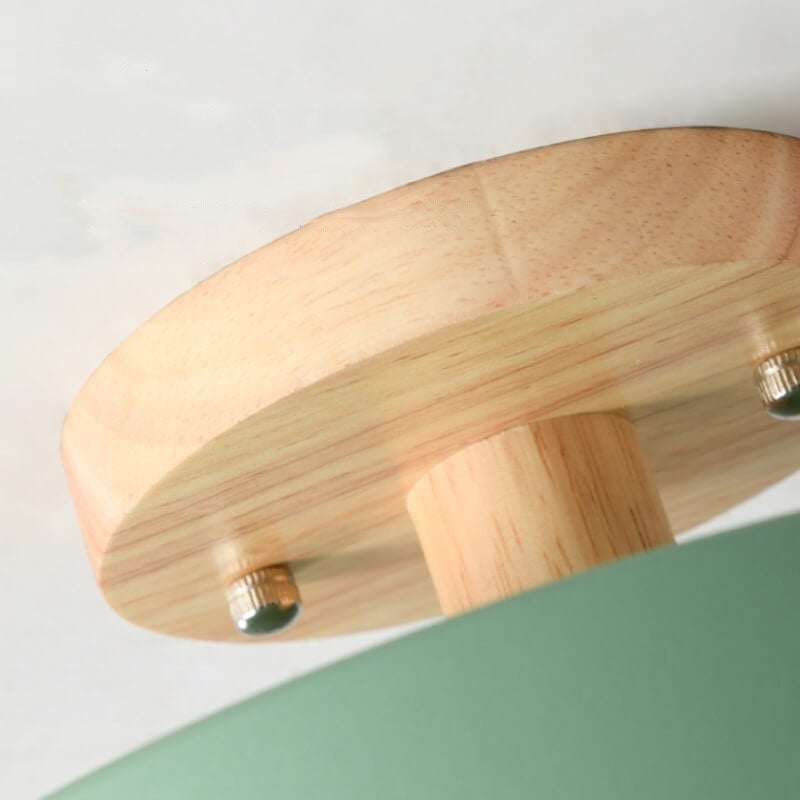 Nordic Circulaire LED Semi-Opbouw Plafondlamp