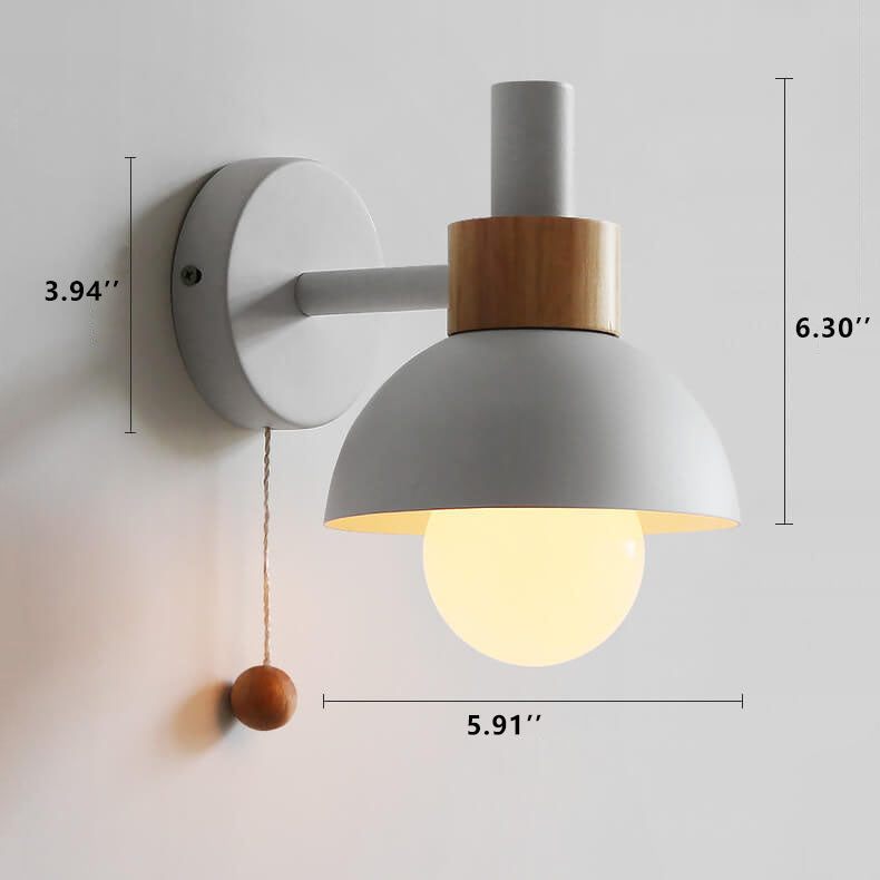 Nordic Macaron Globe - Licht Wandlamp Sconce
