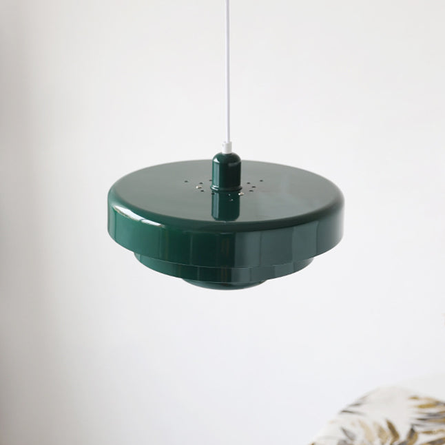 Middeleeuwse ijzeren retro enkele kop Bauhaus hanglamp