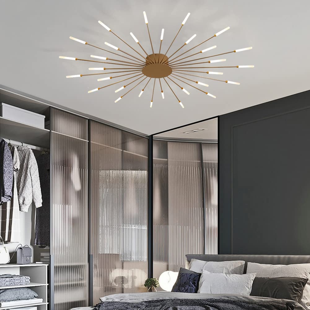 Opbouw plafondlamp Vuurwerk | Woonkamer/Slaapkamer