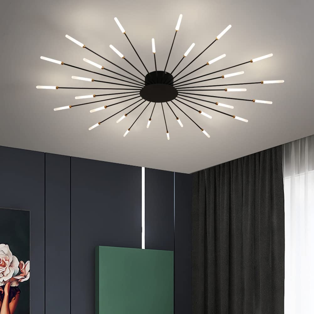 Opbouw plafondlamp Vuurwerk | Woonkamer/Slaapkamer