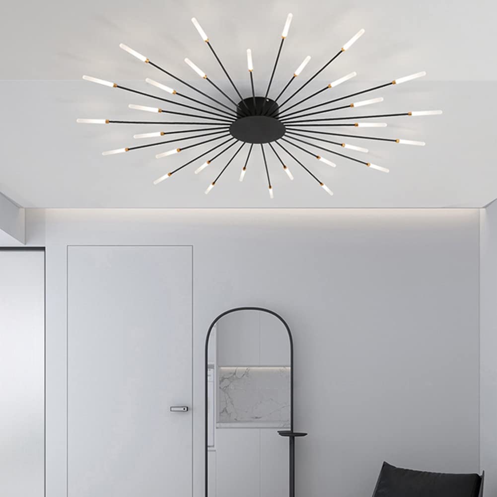 Opbouw plafondlamp Vuurwerk | Woonkamer/Slaapkamer