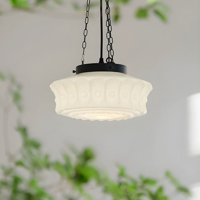 Artistieke vintage koepelplafondlamp