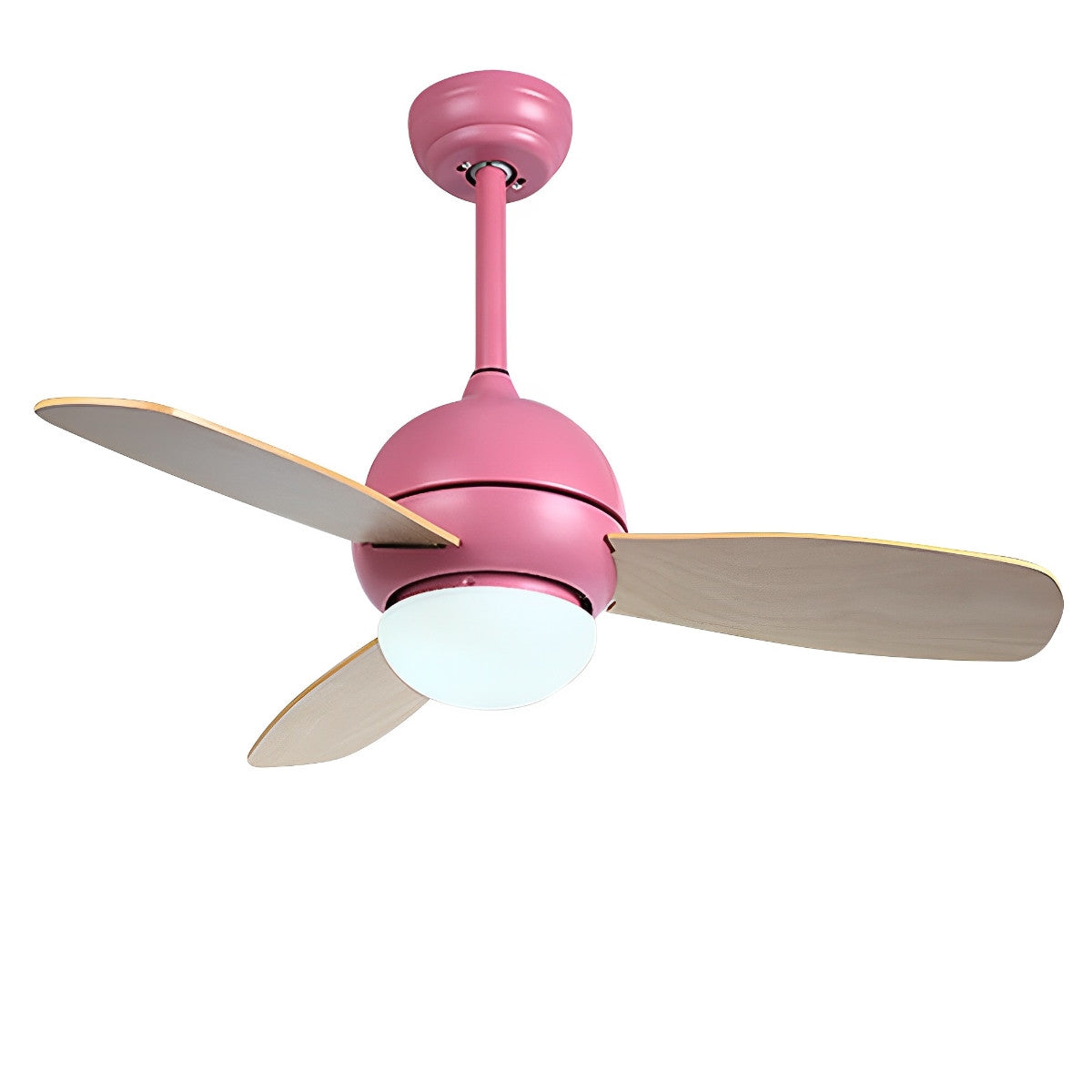 Nordic minimalistische LED plafondventilator met afstandsbediening verstelbare windsnelheid ventilator