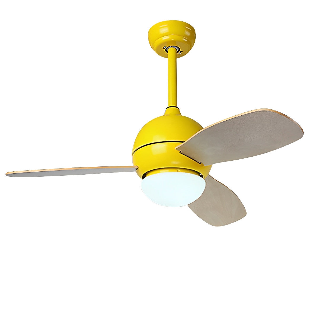 Nordic minimalistische LED plafondventilator met afstandsbediening verstelbare windsnelheid ventilator