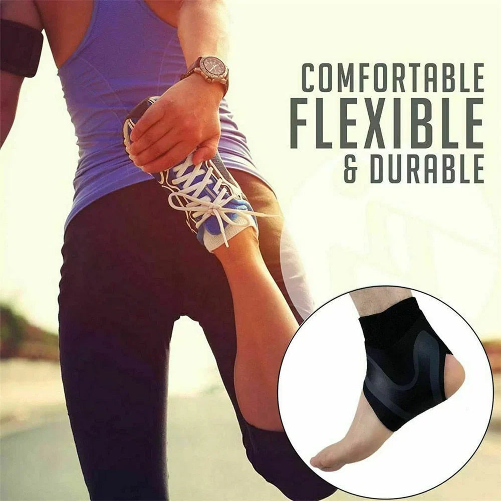 Plantair Enkel X Wrap Brace Ondersteuning Compressie Mouw
