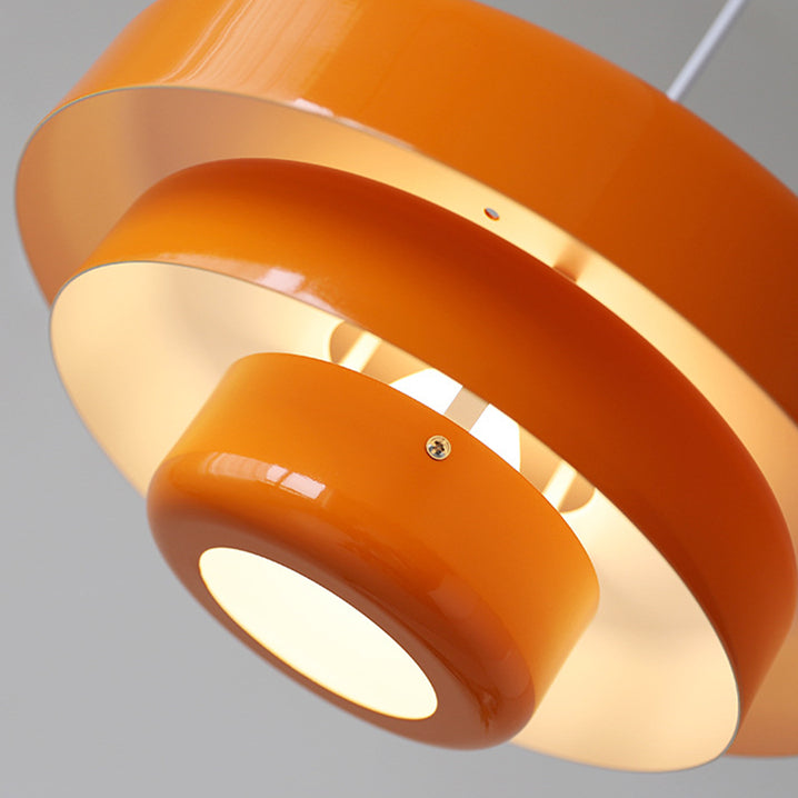 Middeleeuwse ijzeren retro enkele kop Bauhaus hanglamp