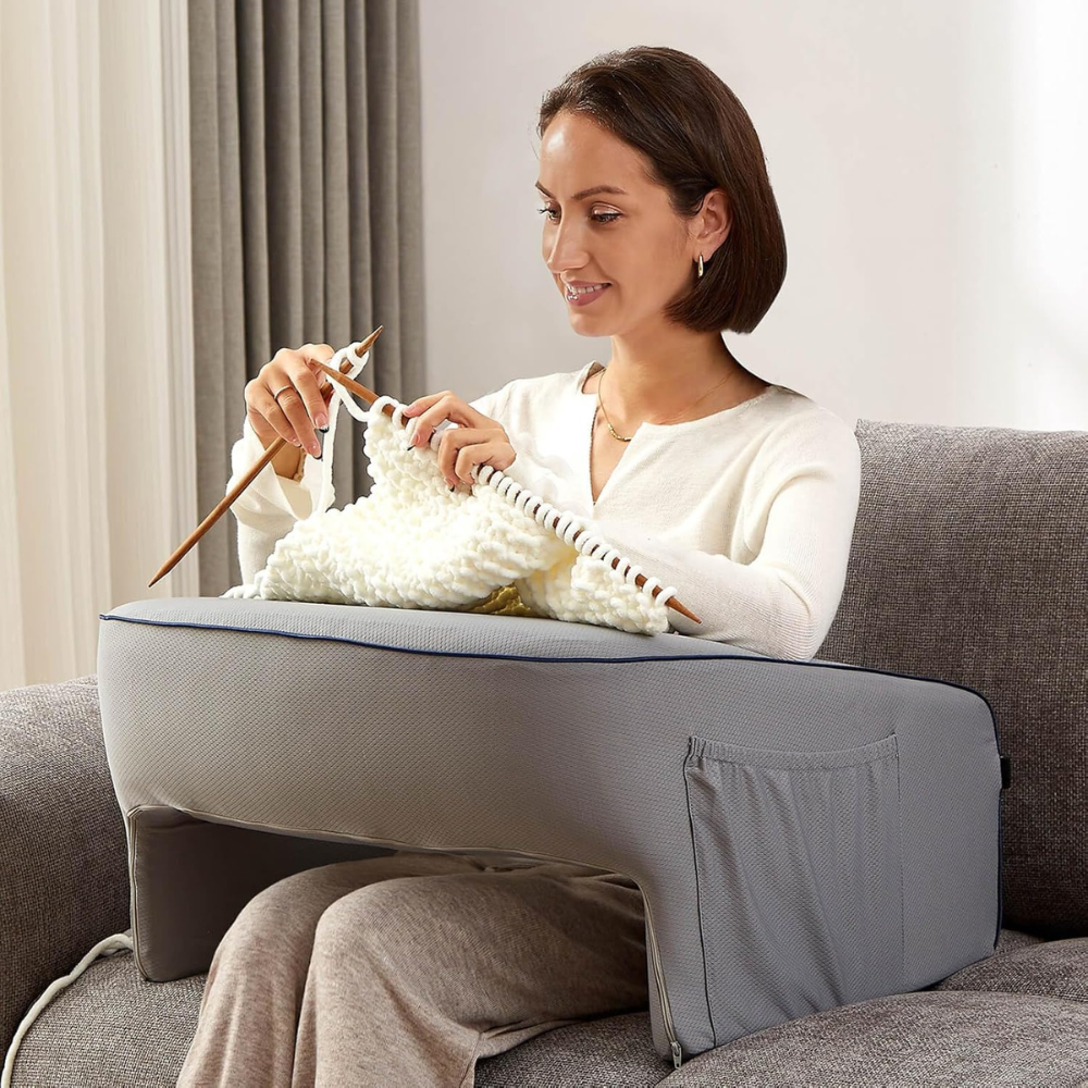 Lesekissen-Laptoptisch fürs Bett