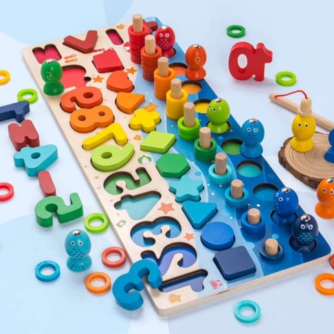 Montessori educatief houten speelgoed
