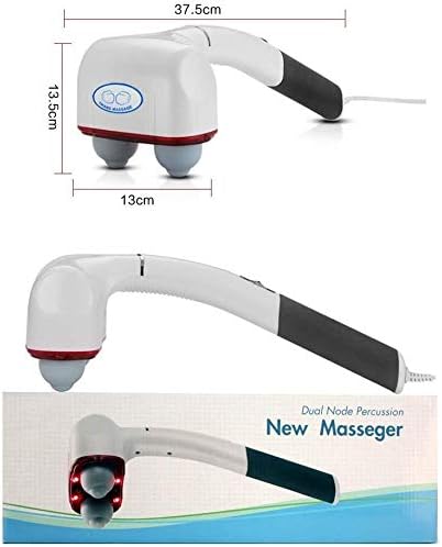 Dubbele kop handbediende diepe weefsel massager