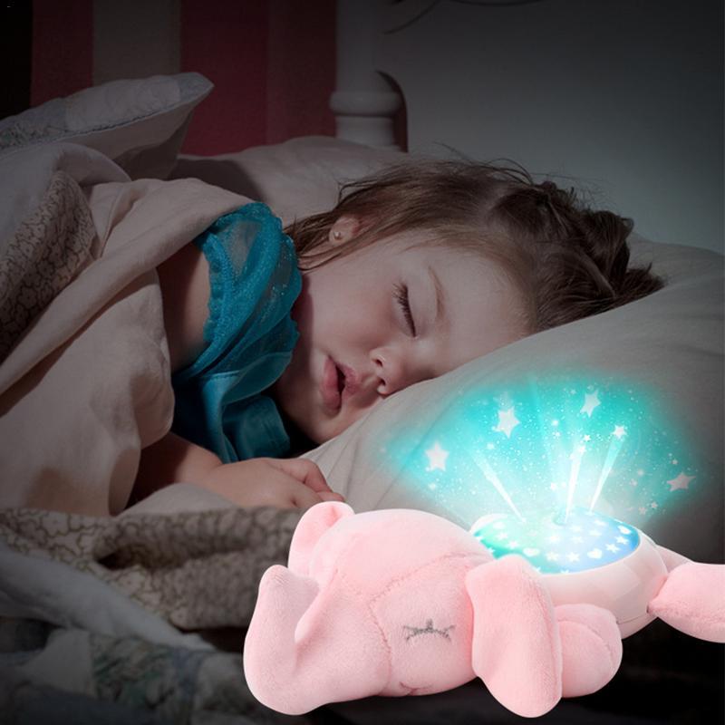 LED Baby Witte Ruis Geluidsmachine Knuffeldier