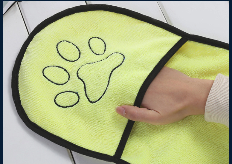 Microvezel huisdier handdoek