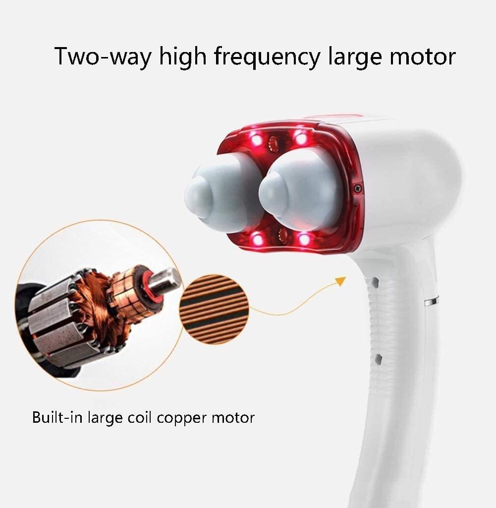 Dubbele kop handbediende diepe weefsel massager