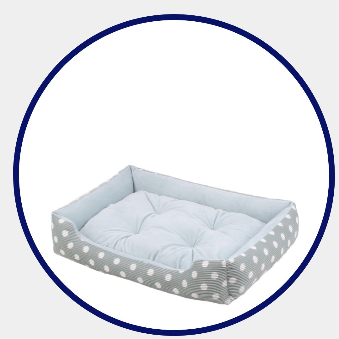 Polkadot bed