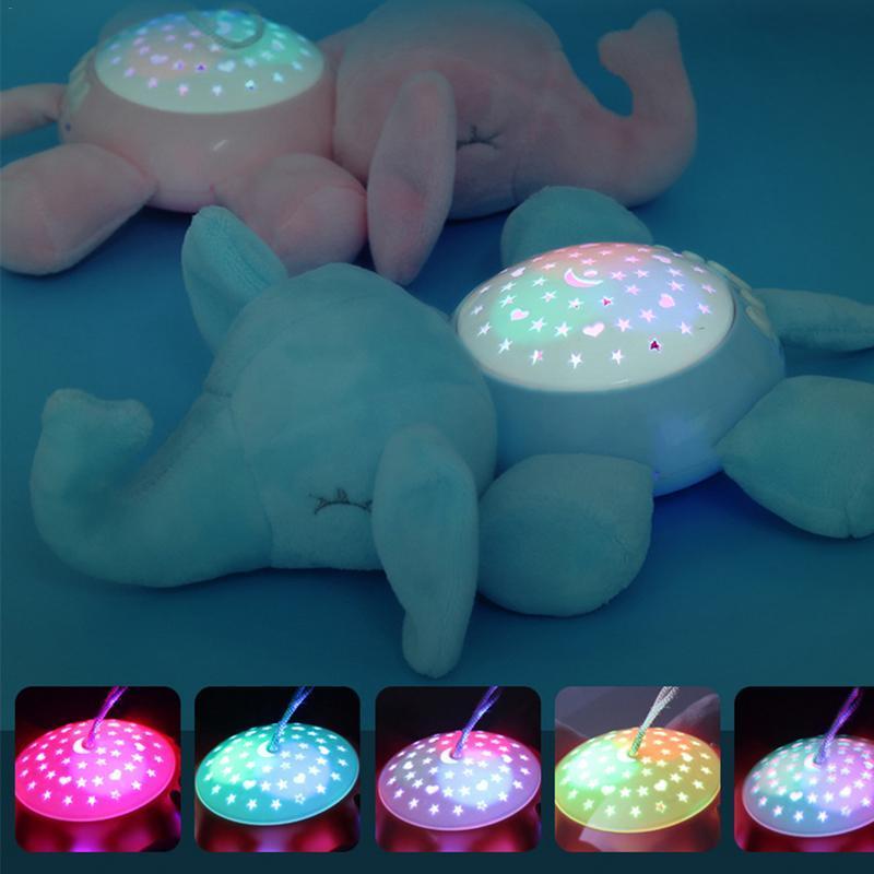 LED Baby Witte Ruis Geluidsmachine Knuffeldier