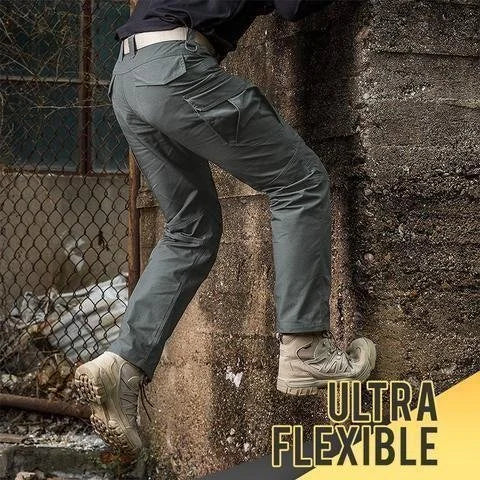 Outdoor-Taktische wasserdichte Hose Army Fan Mehrfach-Taschen Kampfhose Ripstop Wasserabweisend Schnell trocknende Wanderhose Cargo-Hose