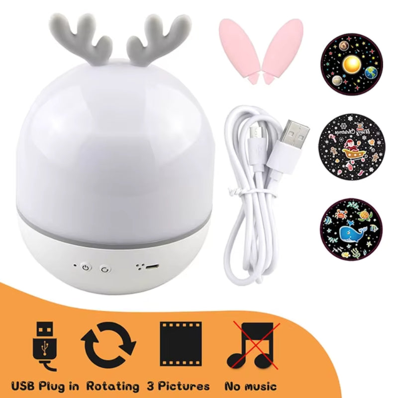 Starry Baby Nachtlamp Projector - Ontspannend Kinderprojector Cadeau