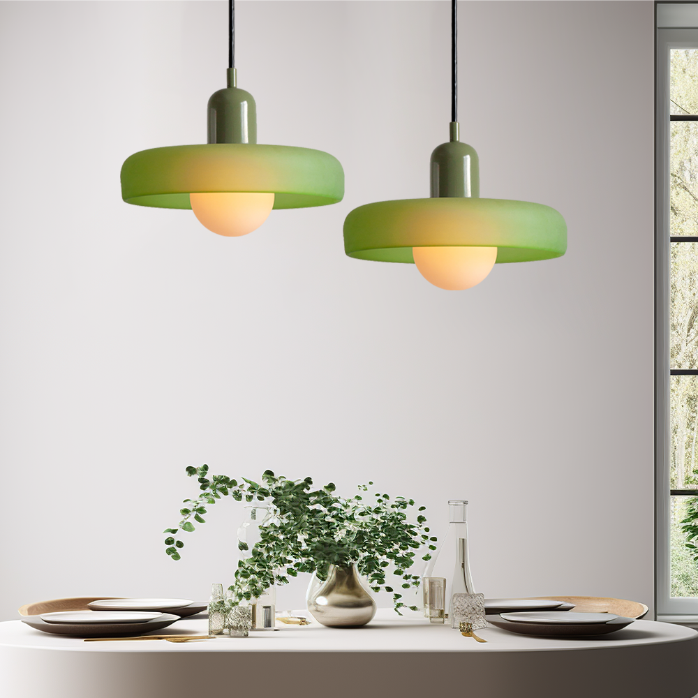 Modern kunst decor Bauhaus glazen hanglamp