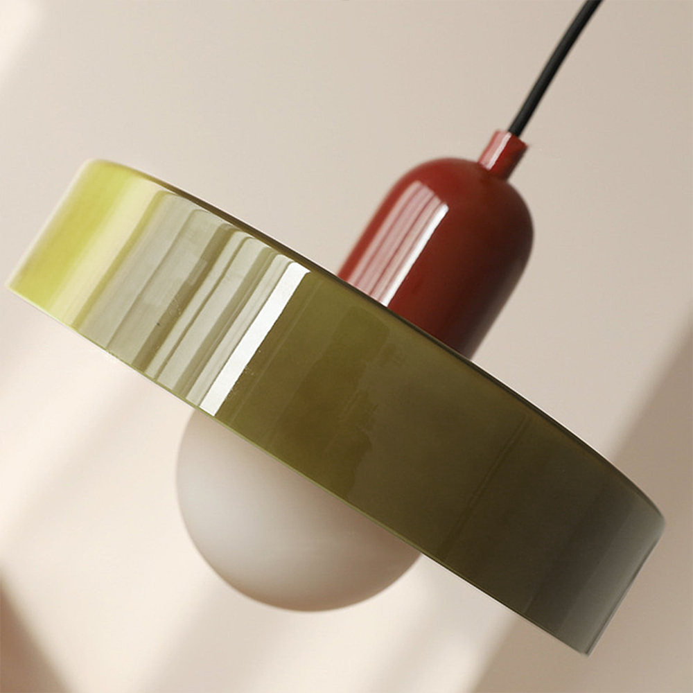 Modern kunst decor Bauhaus glazen hanglamp