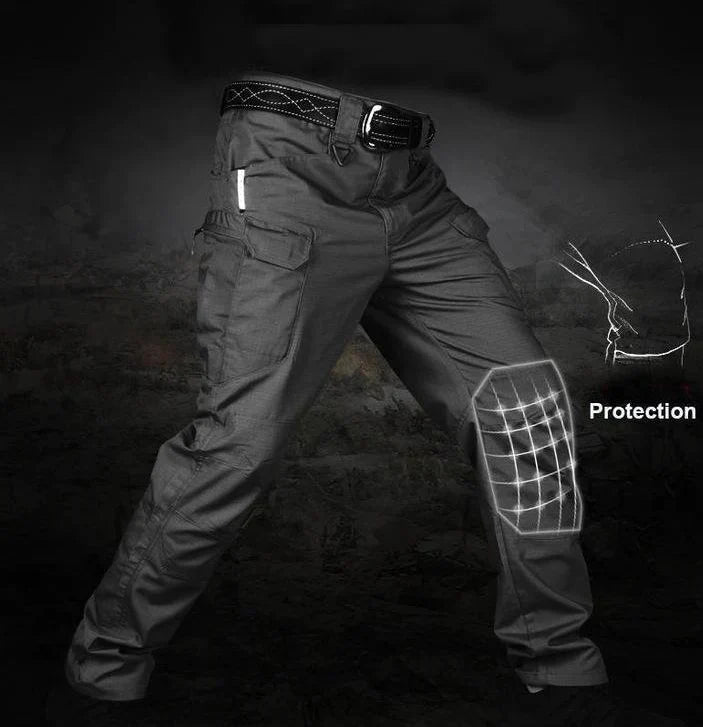 Outdoor-Taktische wasserdichte Hose Army Fan Mehrfach-Taschen Kampfhose Ripstop Wasserabweisend Schnell trocknende Wanderhose Cargo-Hose